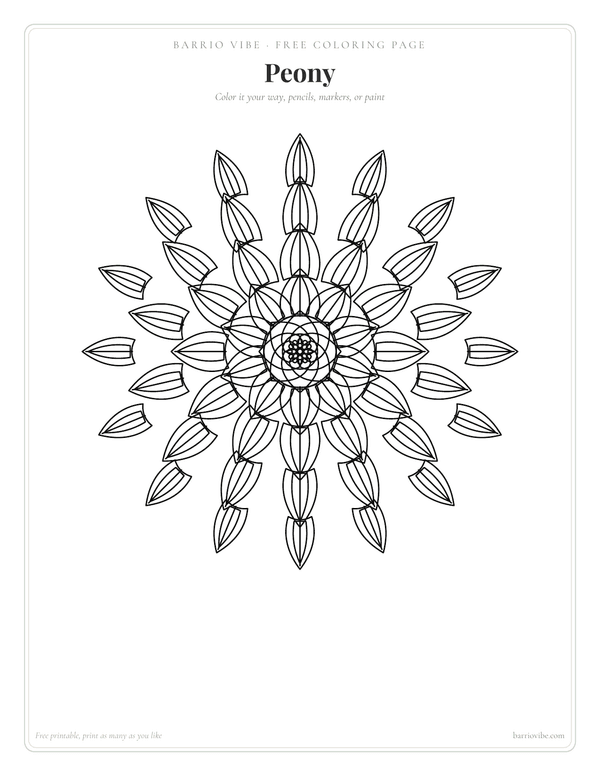 Preview of Peony